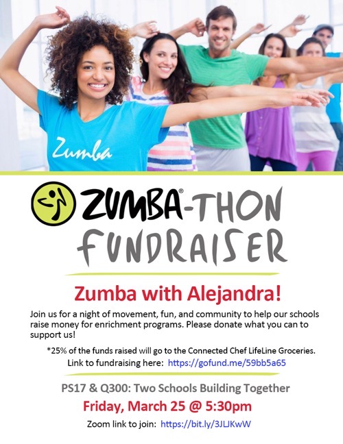 zumbathon fundraiser flyer