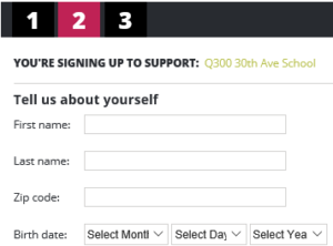Box Top Registration - Your Name