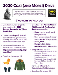 Read more about the article Q300 PTA Coat Drive 2020