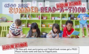 Read more about the article 2021 Summer Read-a-Thon (deadline extended to 10/18/2021)