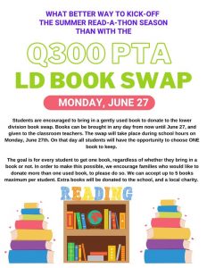 Read more about the article Q300 PTA Lower Division Book Swap 2022 (collection until 6/24/2022)