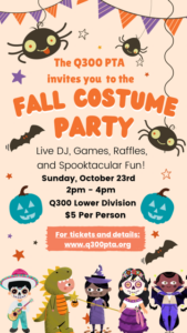 Read more about the article Q300 PTA Fall Costume Party 2022