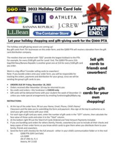 Read more about the article Holiday Gift Card Sale 2022