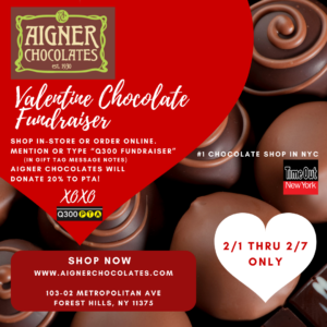 Read more about the article Q300 Aigner’s Chocolate Fundraiser 2024 (by 2/7/2023)