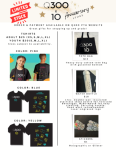 Read more about the article Q300 PTA 10th Anniversary Store 2024 (a new deadline on 10/11/2024)