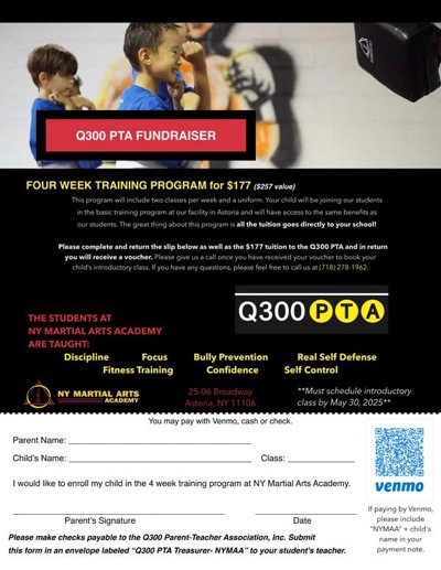 Q300PTAFundrasingNYMartialArts2024Flyer00 resized.