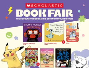 Read more about the article Scholastic Book Fair 2024 (12/3-5 @ LD)