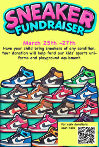 Read more about the article Q300PTA and PS17PTA Sneaker Fundraiser 2025 (3/25/-3/27/2025)