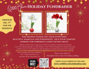 Read more about the article Q300 Blooms: Flower Power Fundraising (deadline on 12/15/2025)