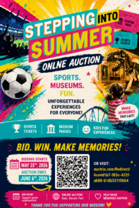 Read more about the article Stepping Into Summer Online Auction (up to 6/6/2026)