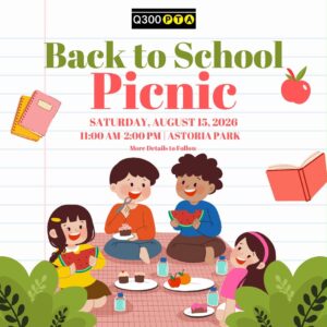 Read more about the article Q300 Back to School Picnic 2026 (8/15/2026)