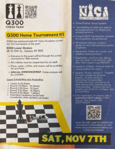 Read more about the article Q300 Chess Team Home Tournament (11/7/2026)