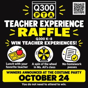 Read more about the article Teacher Experience Raffle 2026 (10/15/2026-10/24/2026)